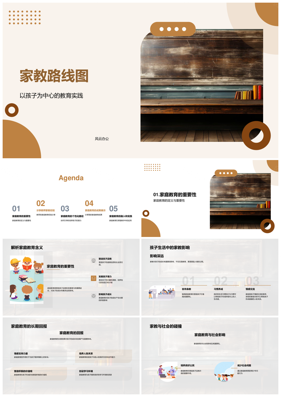 家庭教育家教路线图孩子为中心策略PPT课件