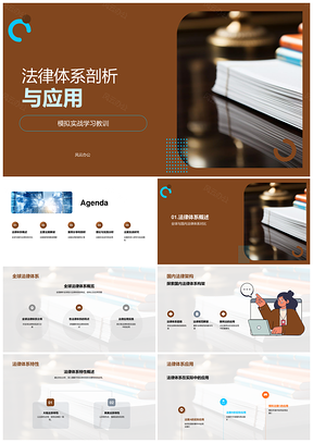 法律体系模拟实战案例全球应用解析PPT模板