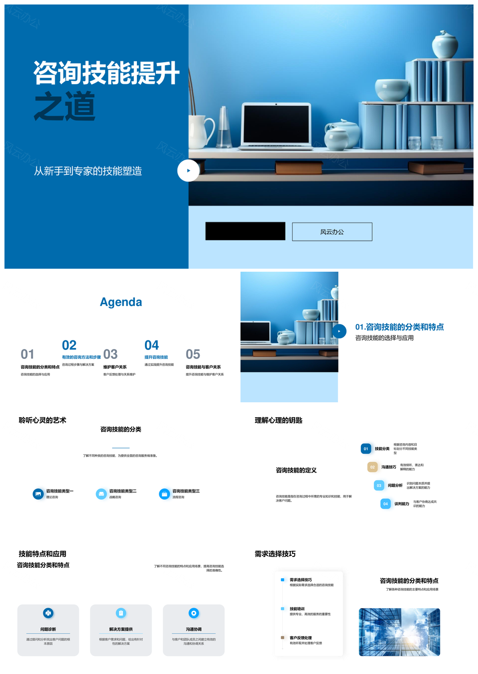新员工商务培训咨询技能客户方案塑造PPT模板