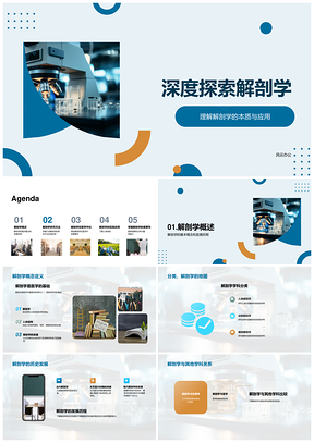 2025医学显微电子功能解剖研究与实践PPT模板