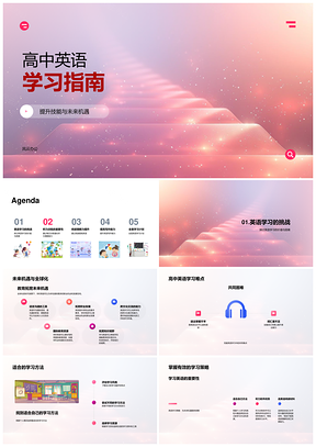 高中英语策略全球化听力词汇阅读指南PPT模板