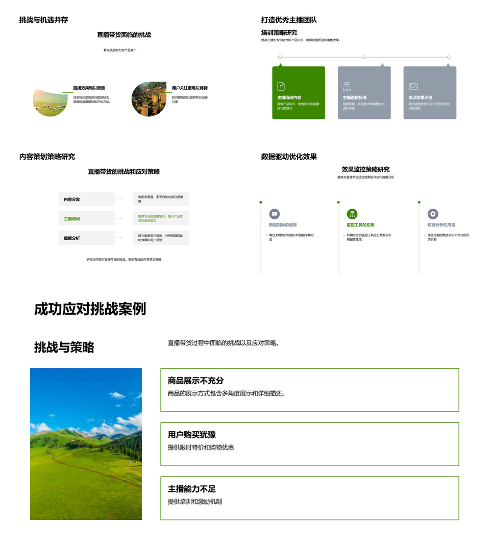 农产品直播带货电商策略助销量品牌提升PPT模板