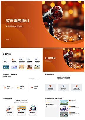 合唱声乐技巧与音乐素养精进PPT模板