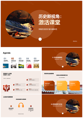 激活历史课堂批判思维探古鉴今高效学法PPT模板