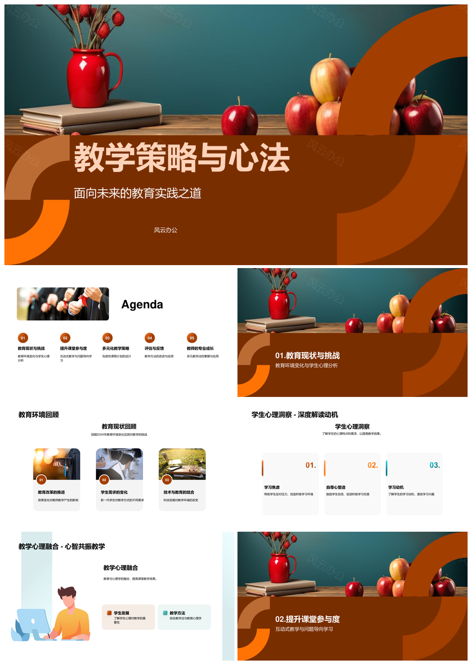 互动问题导向多元包容教学策略心法PPT模板