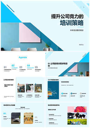 2025公司战略导向培训策略需求目标计划实施评估PPT模板