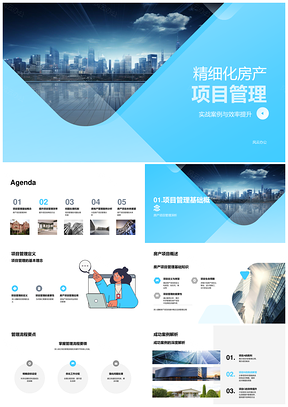 精细化房产项目科技助力效率提升未来展望PPT模板