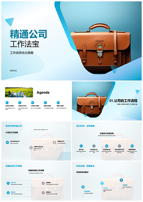 工作法宝效率优化评估协作质量精进PPT模板