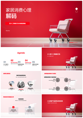 家居消费心理与行为决策分析PPT模板