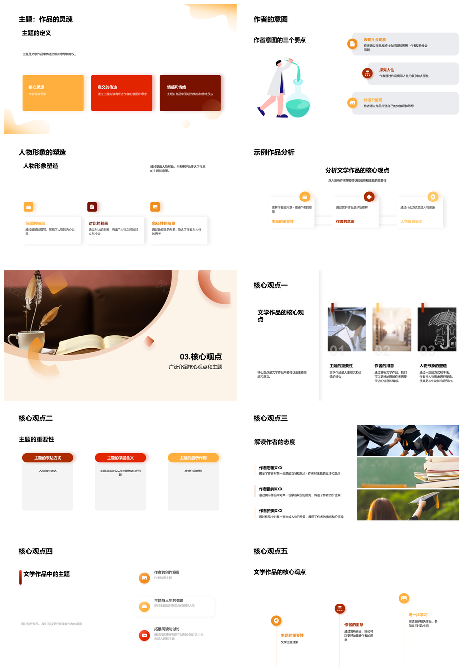高三文学课书籍赏析教学课件