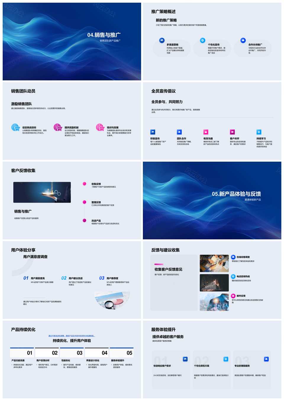 新保险产品月度汇报覆盖售价性价比市场推广销售团队PPT模板