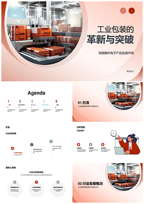 工业包装设备发展趋势与市场竞争分析PPT模板