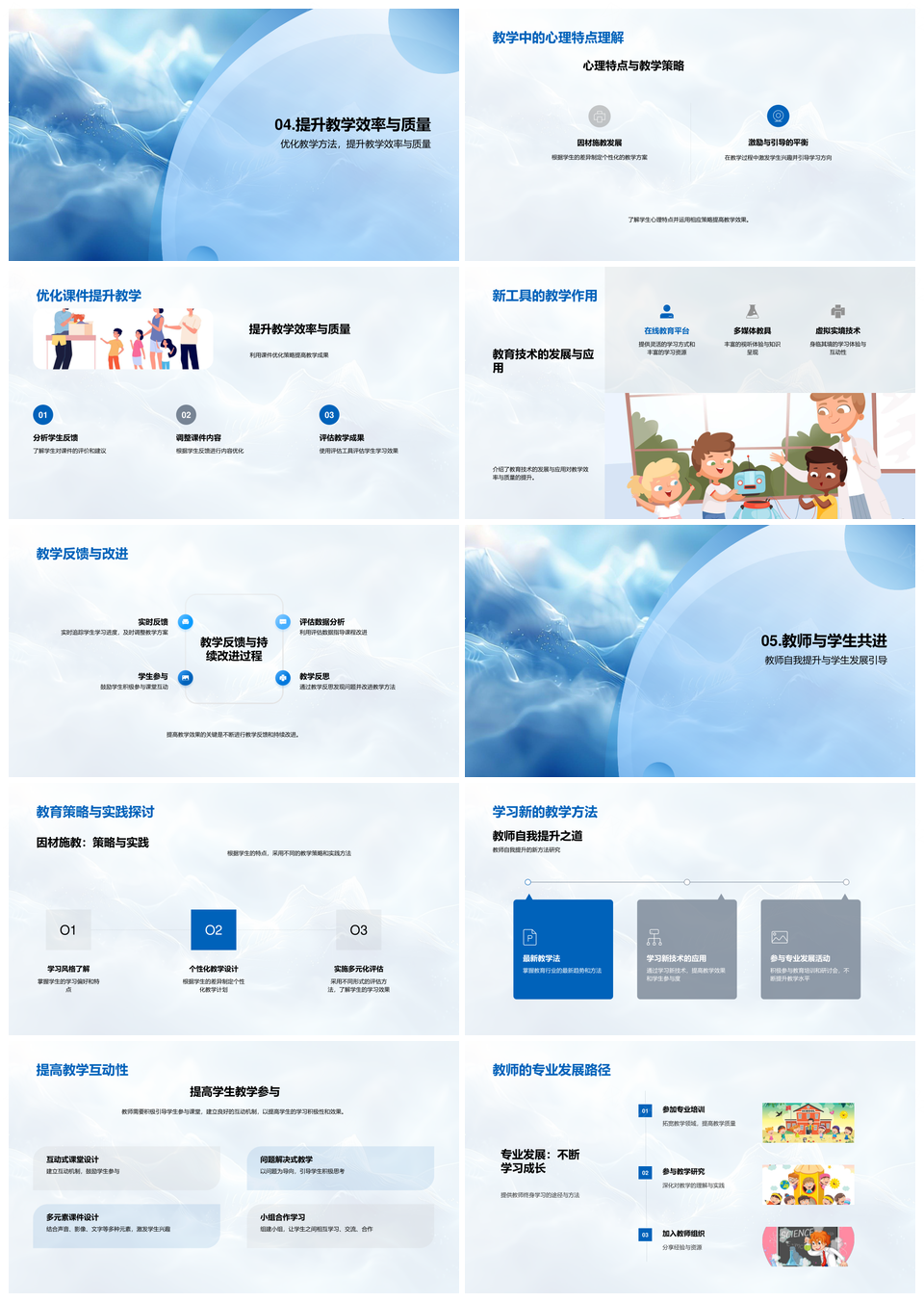 初一青春期心理匹配高效课件设计策略PPT模板