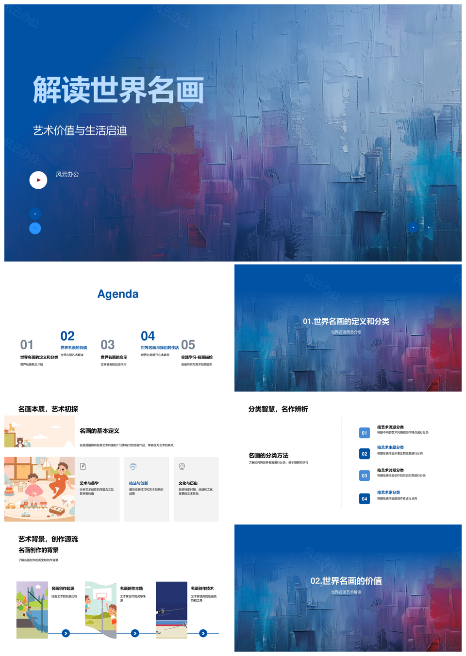 世界名画艺术价值生活启迪美术教师教学课件