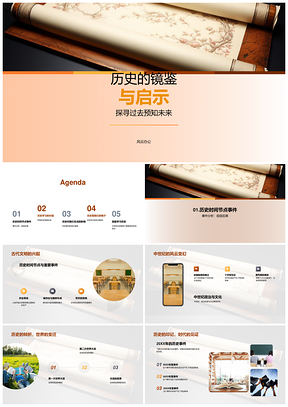 历史镜鉴文明兴衰启学鉴古知今PPT模板