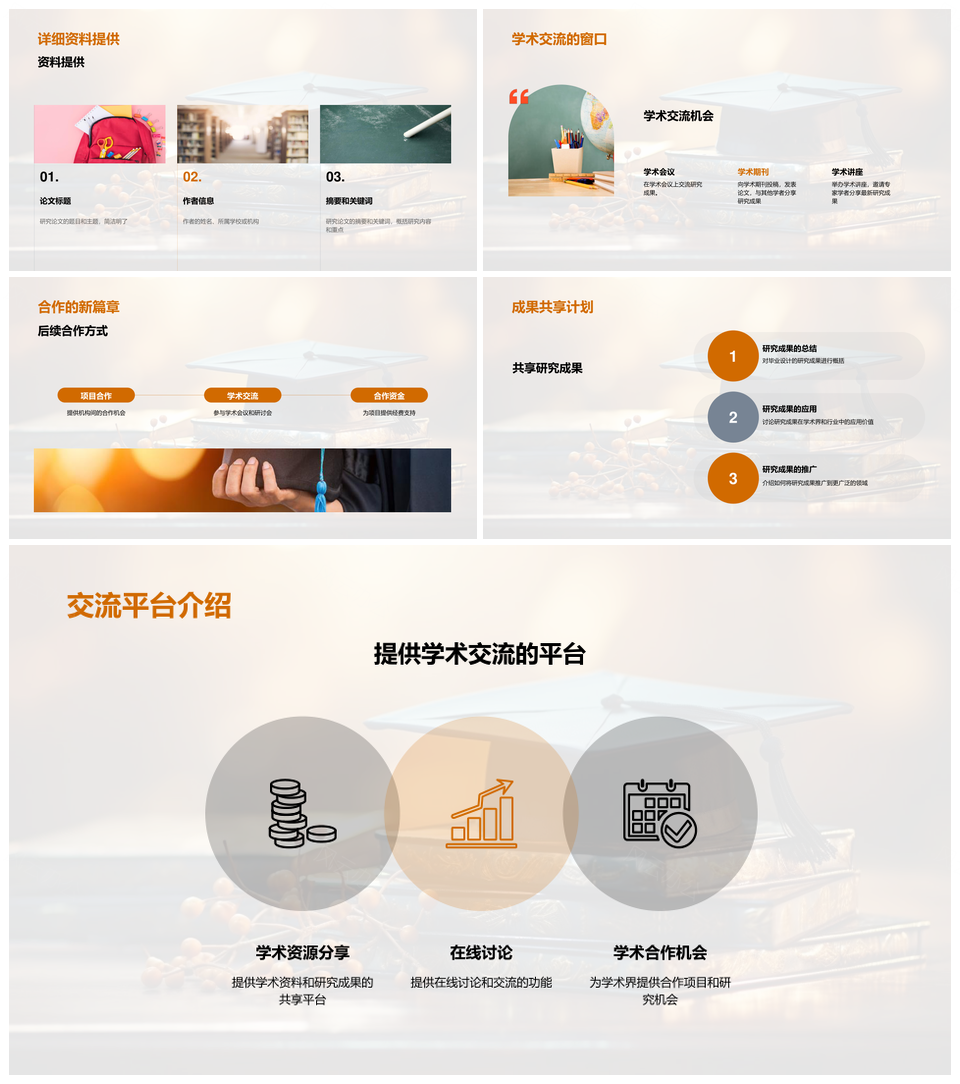 毕业设计研究背景方法材料问题模型成果PPT模板