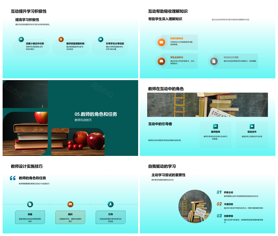 深化课堂互动策略及黑板作用重要性PPT模板