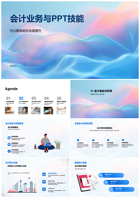 会计财务数据图表可视化PPT设计VBA分析