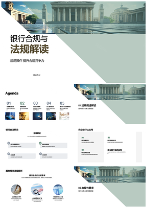 商业银行法合规经营与违规处罚解析PPT模板