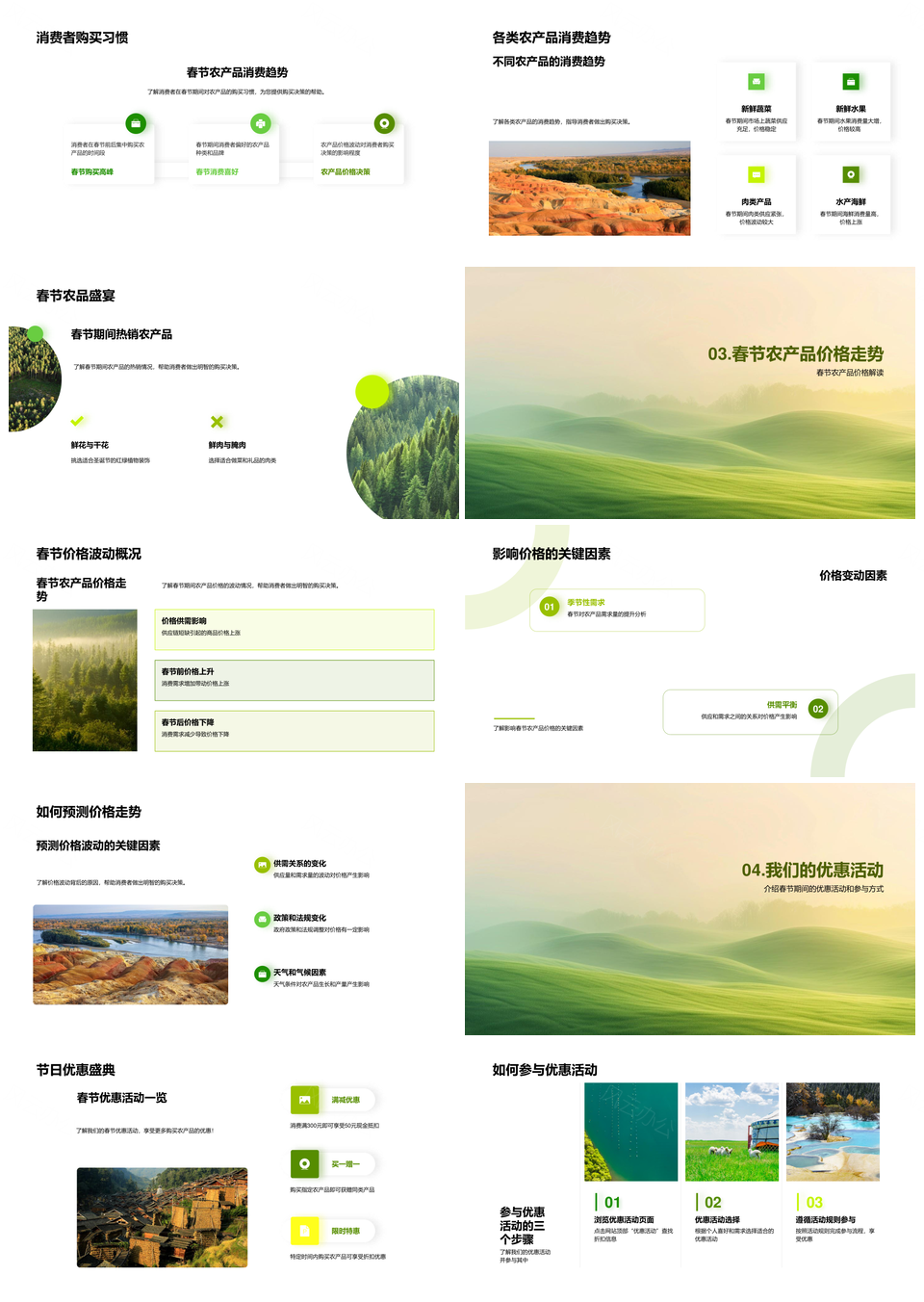 2025春节农产品消费趋势与购买策略解析PPT模板
