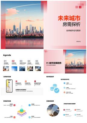 2025未来城市住宅需求与规划趋势评估PPT模板