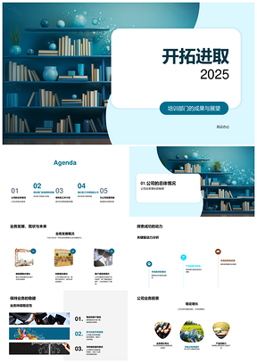 2025培训驱动20XX业务发展提升课程质量员工满意PPT模板