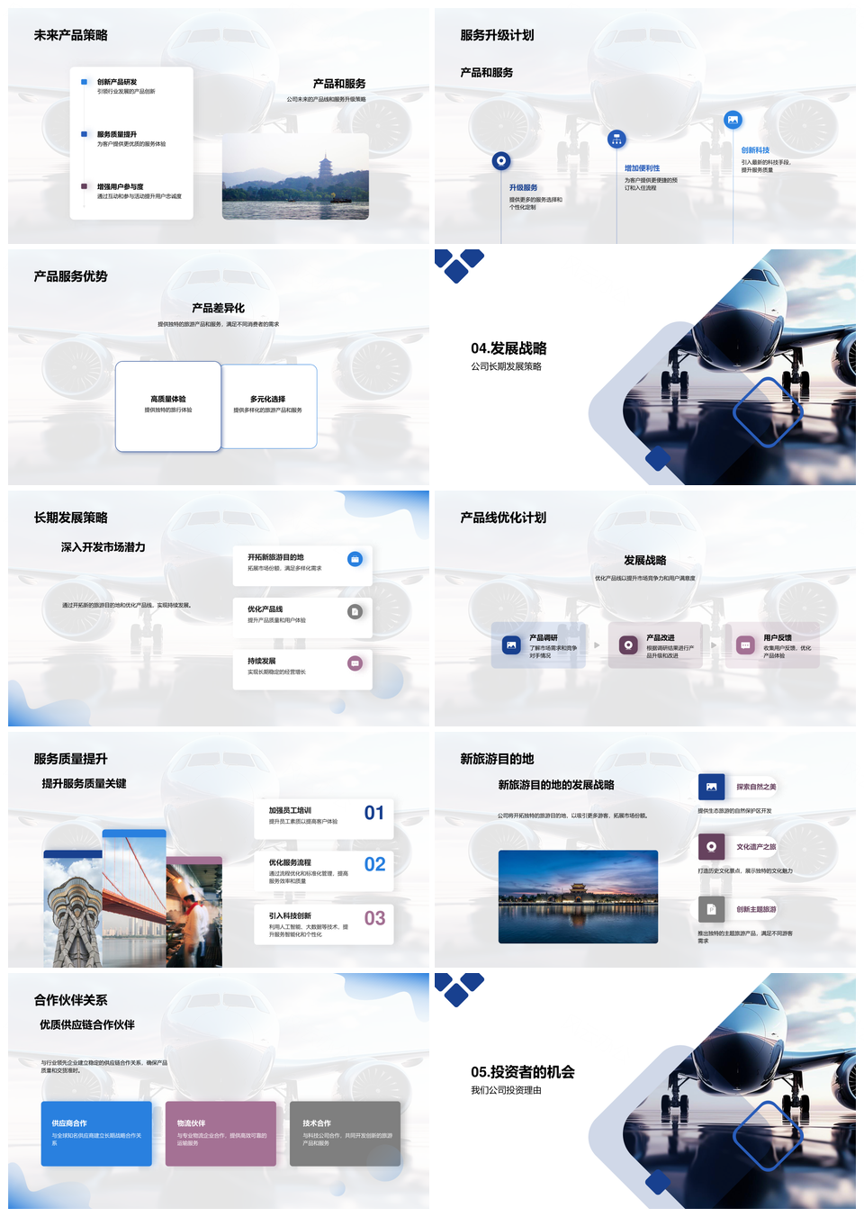 旅游新纪元业务趋势与投资潜力分析PPT模板