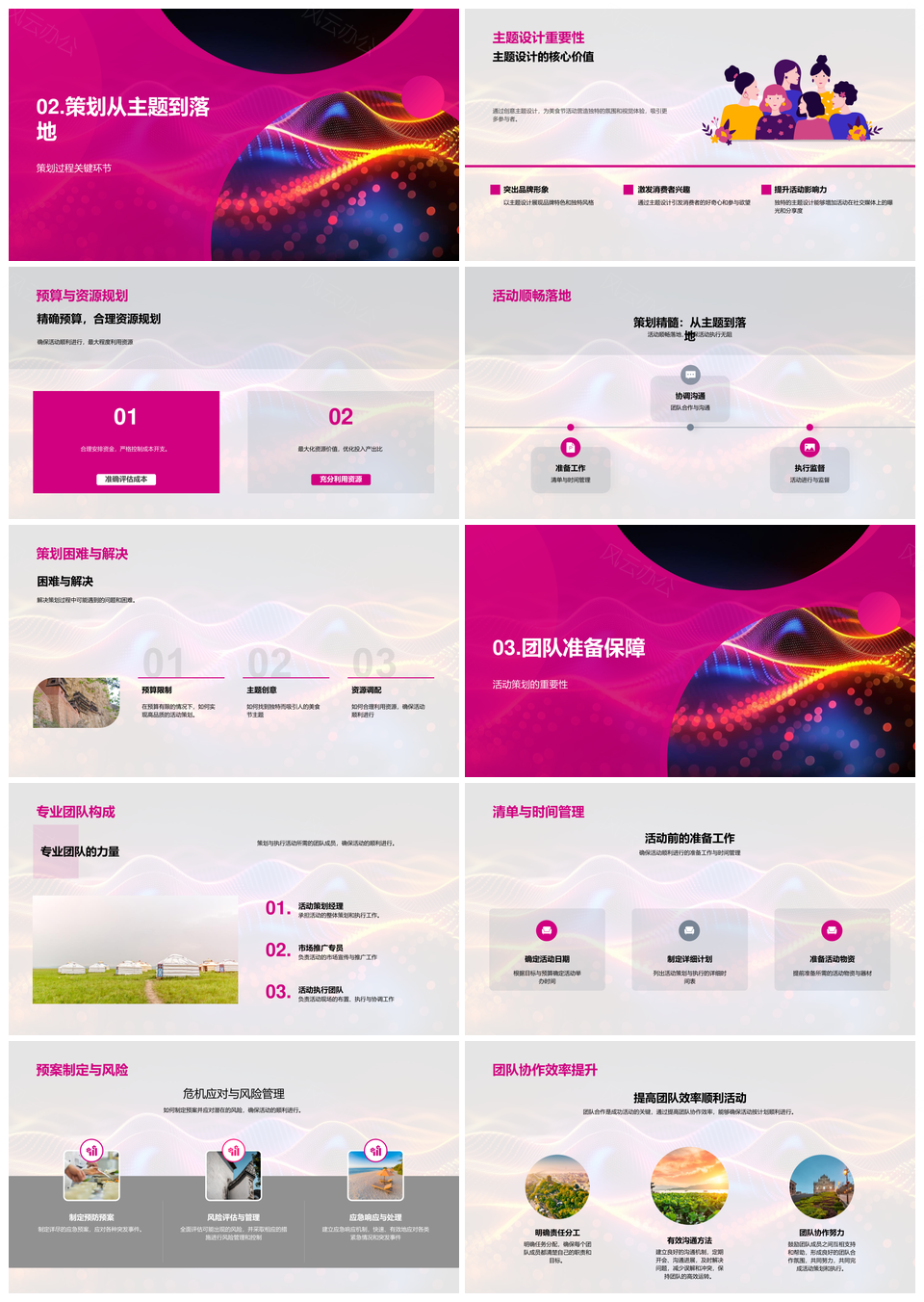 美食节策划实战助力餐饮品牌高效提升PPT模板