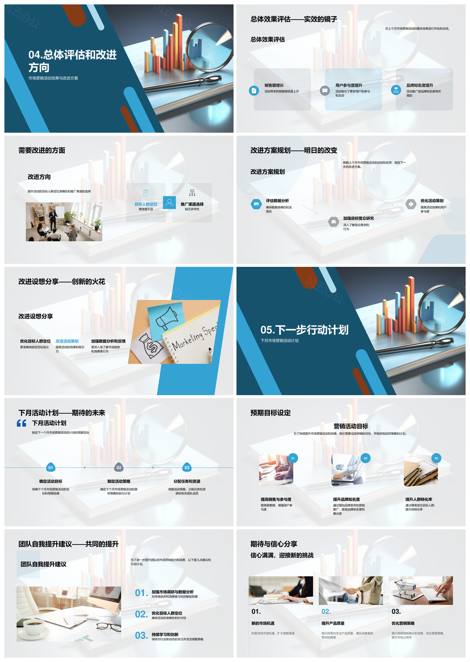 市场营销活动数据分析趋势改进方案PPT模板