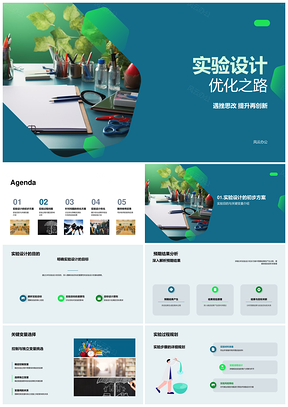 实验设计优化变量控制与问题分析PPT模板