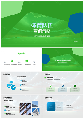 足球队伍营销策略影响力知名度粉丝互动赛季对手赞助商PPT模板