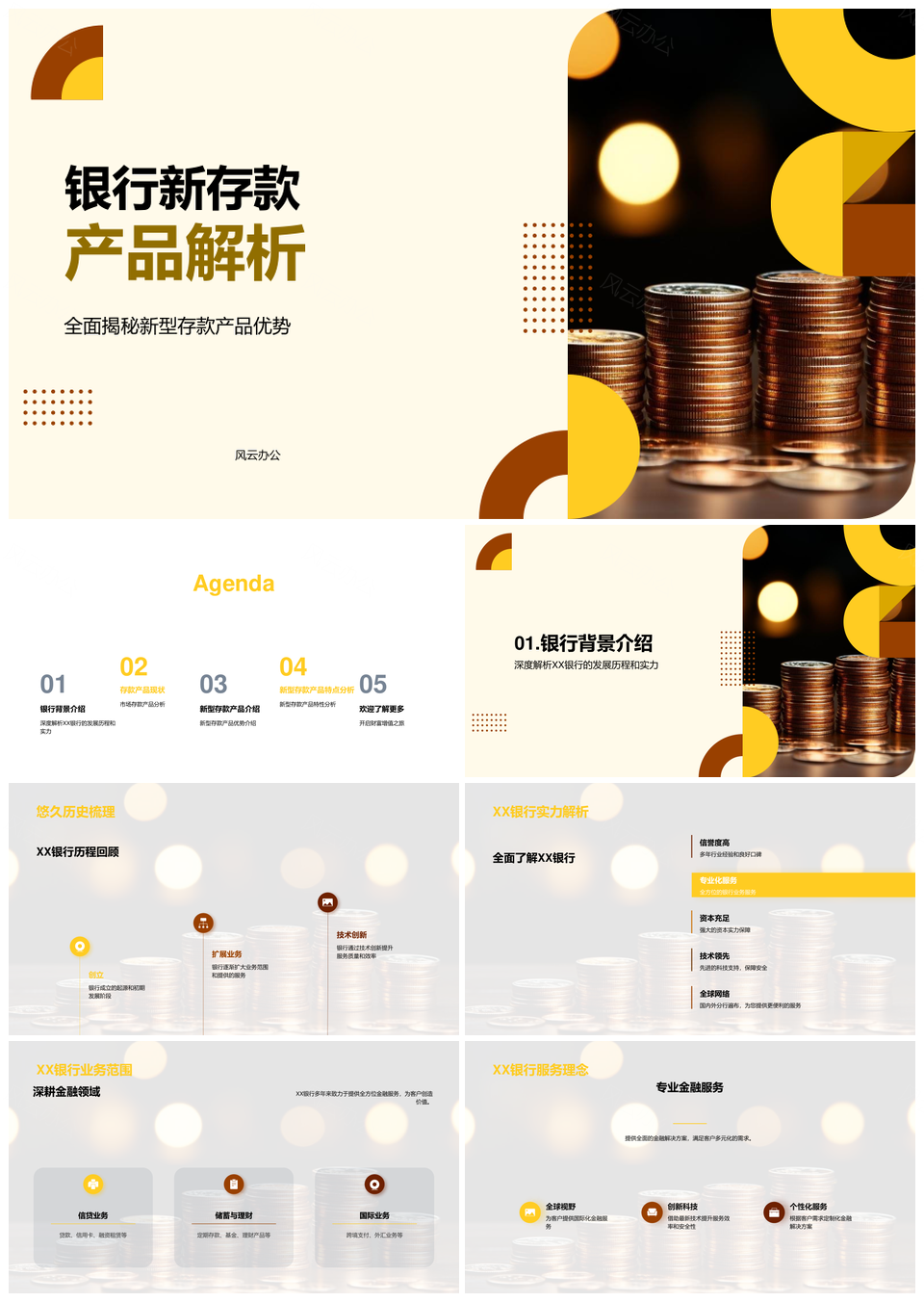 银行新存款产品类型优势解析与风险评估PPT模板