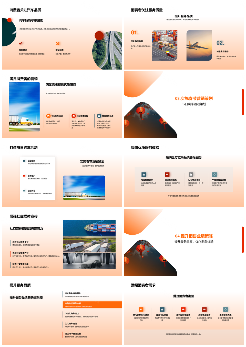 春节汽车营销策略提升销售业绩品牌影响力PPT模板