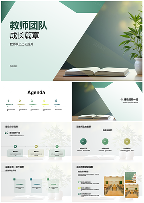 教师队伍建设与业务能力提升培训PPT模板