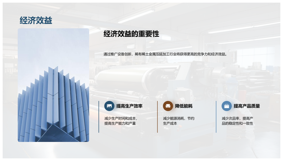 稀土压延设备技术优化现状挑战PPT模板