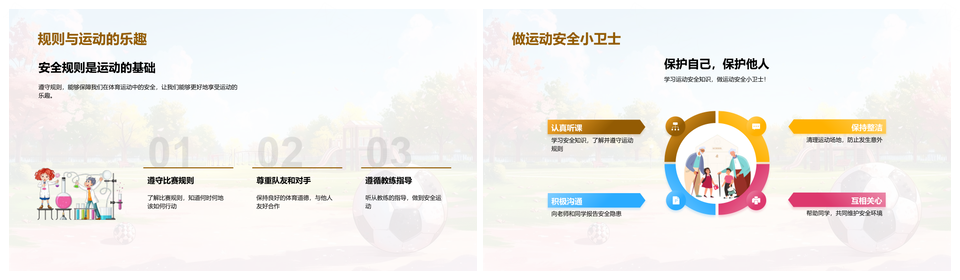 运动安全讲座受伤处理正确求助及时安全享受运动PPT模板