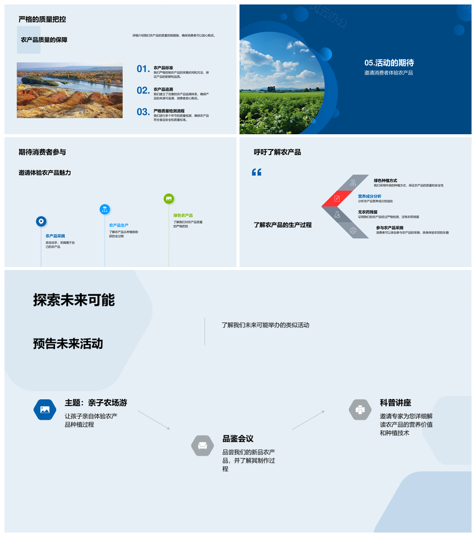 绿色食材之旅揭秘农产品营养与健康种植PPT模板