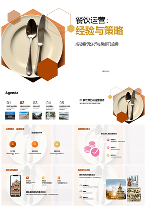 餐饮运营战略规划跨部门成功案例经验PPT模板