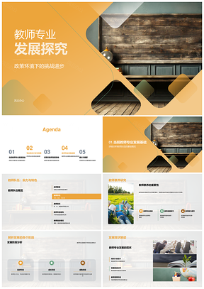 教师专业发展政策培训现状效果评估PPT模板