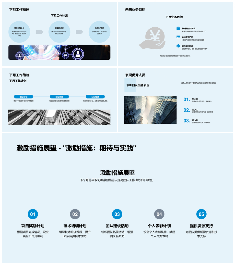 技术之航总监领航IT月报项目攻坚团队扬帆PPT模板
