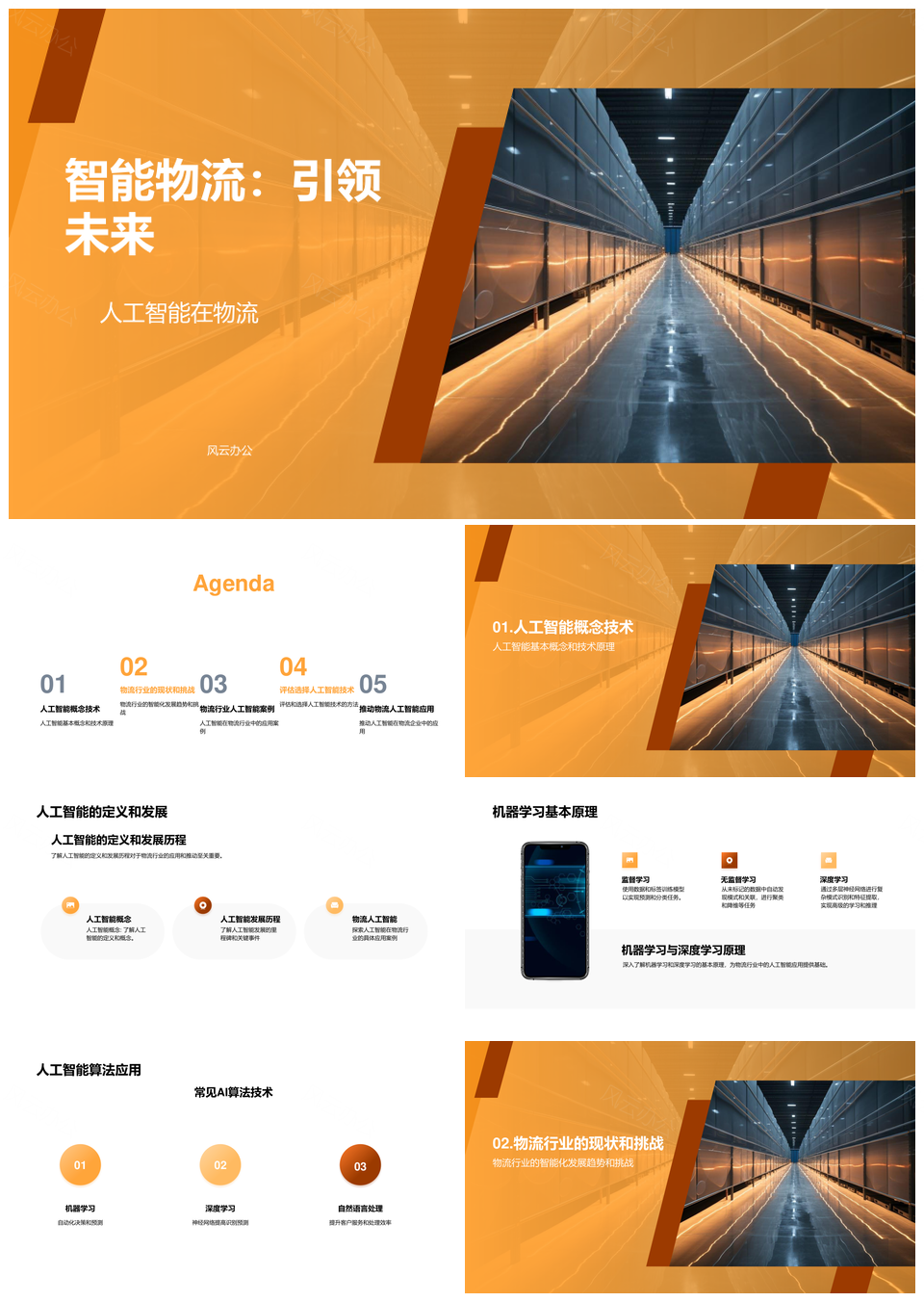 智慧物流人工智能应用算法发展教学课件