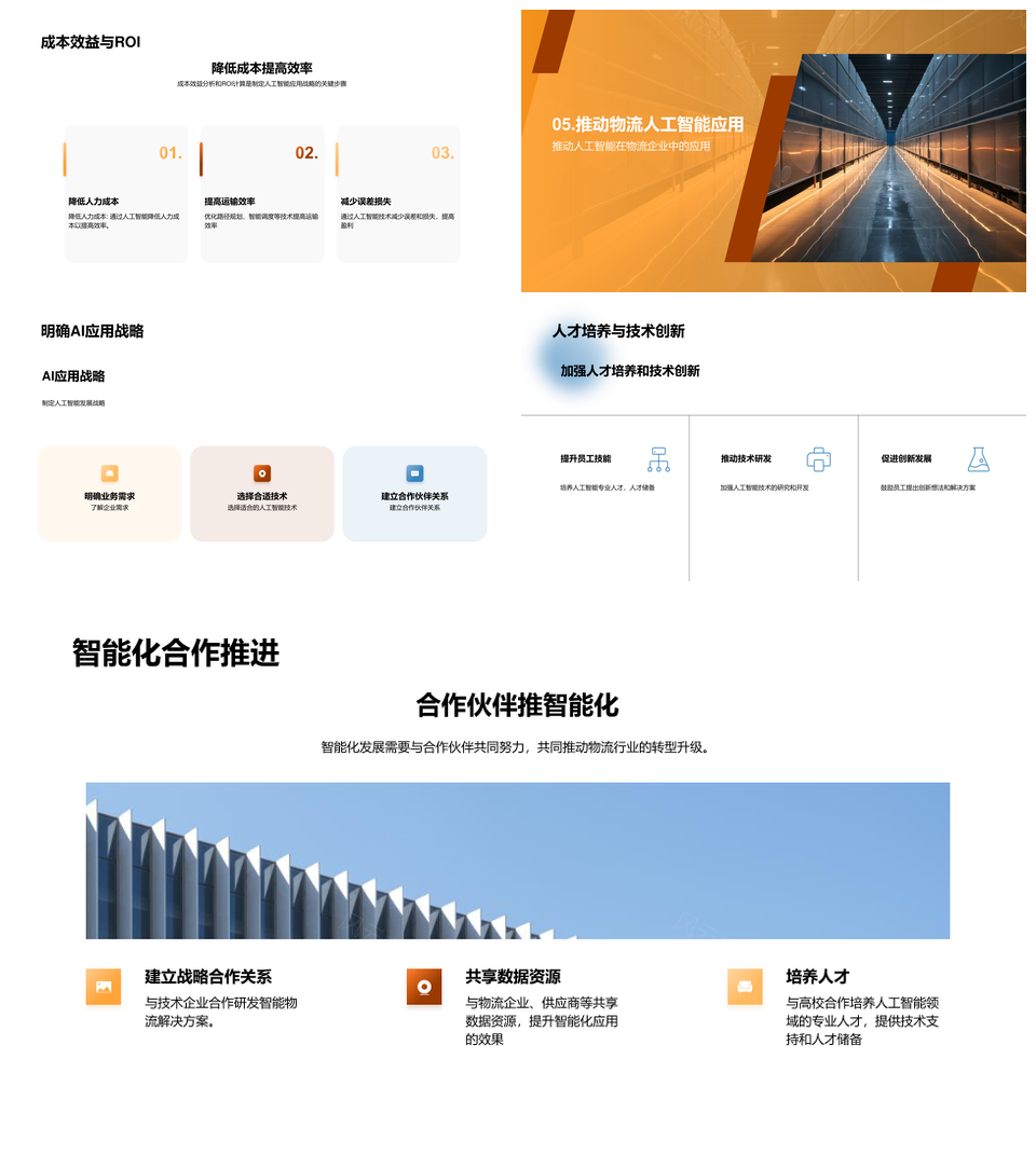 智慧物流人工智能应用算法发展教学课件