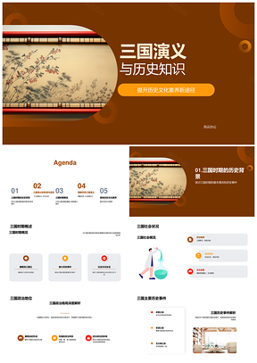 三国演义历史知识初中教学课件