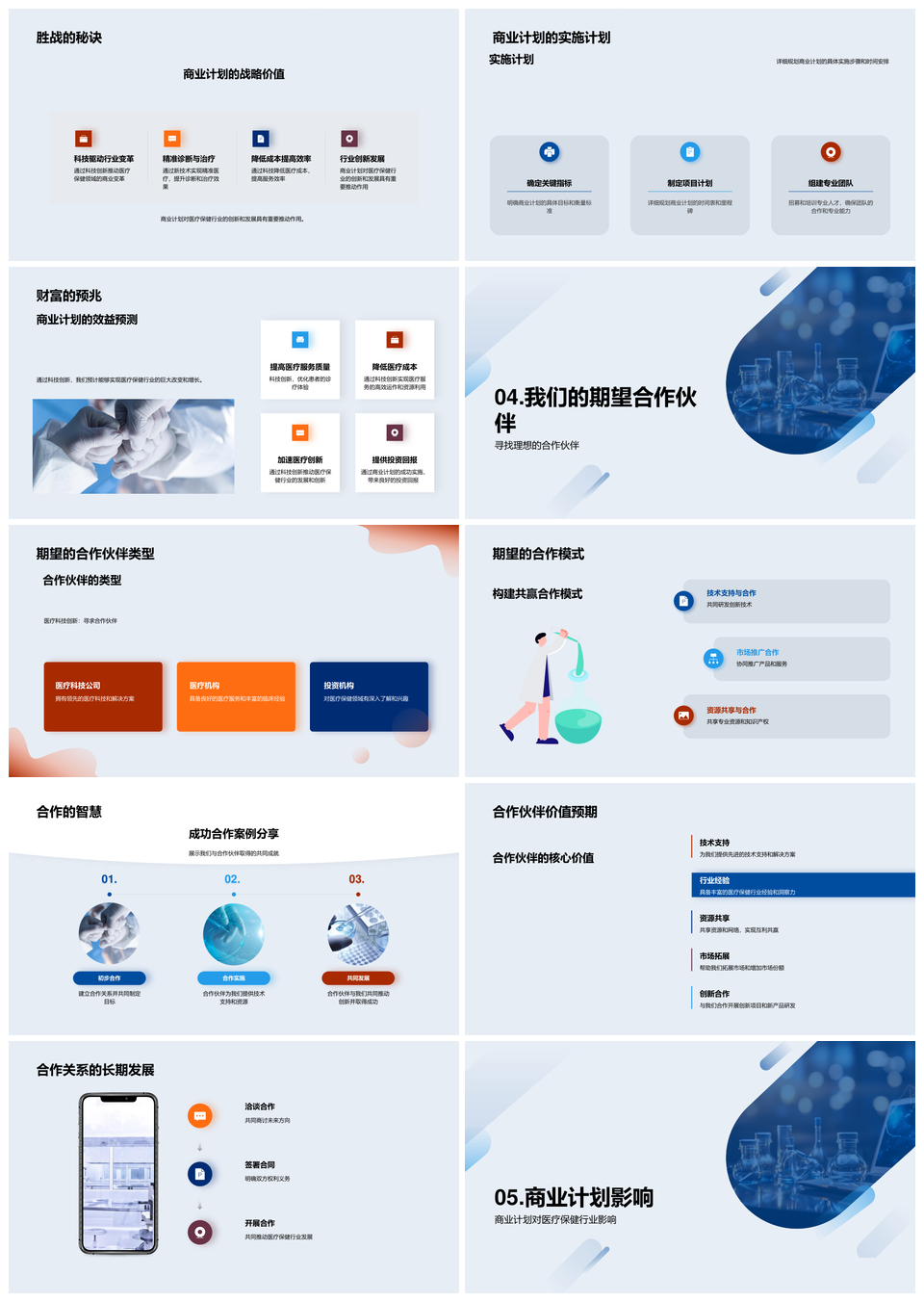 医疗革新科技融合构建智慧医疗生态PPT模板