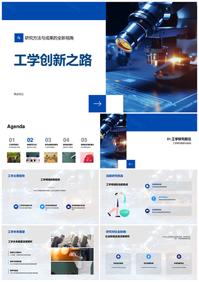 工学创新研究方法挑战显微未来展望PPT模板