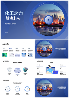 化工实战核心优化解难题探未来趋势PPT模板