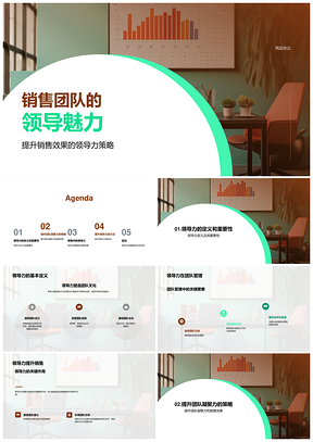 销售团队领导力策略驱动凝聚力提升销售效果PPT模板