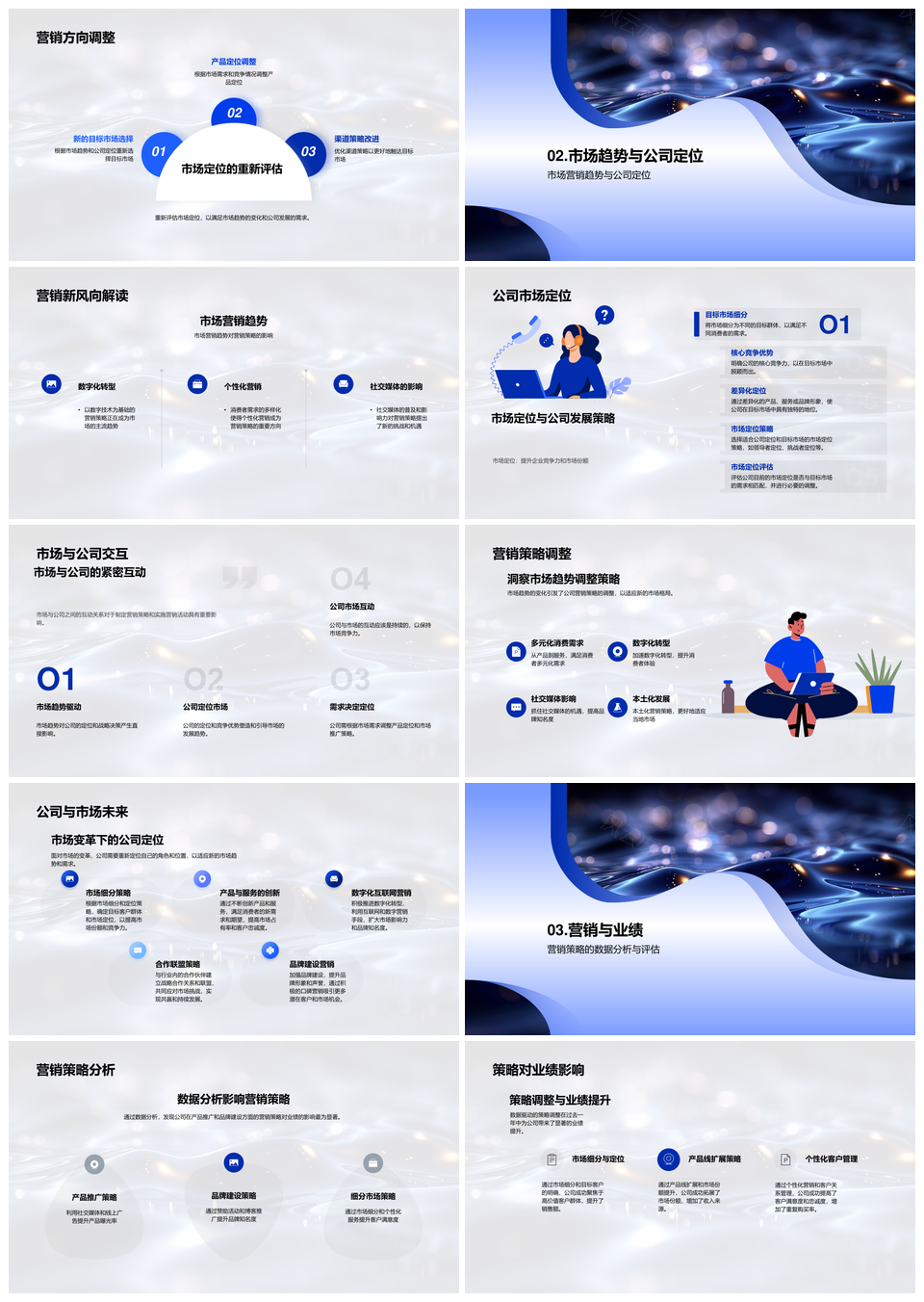 营销成果数据解析策略优化趋势展望PPT模板