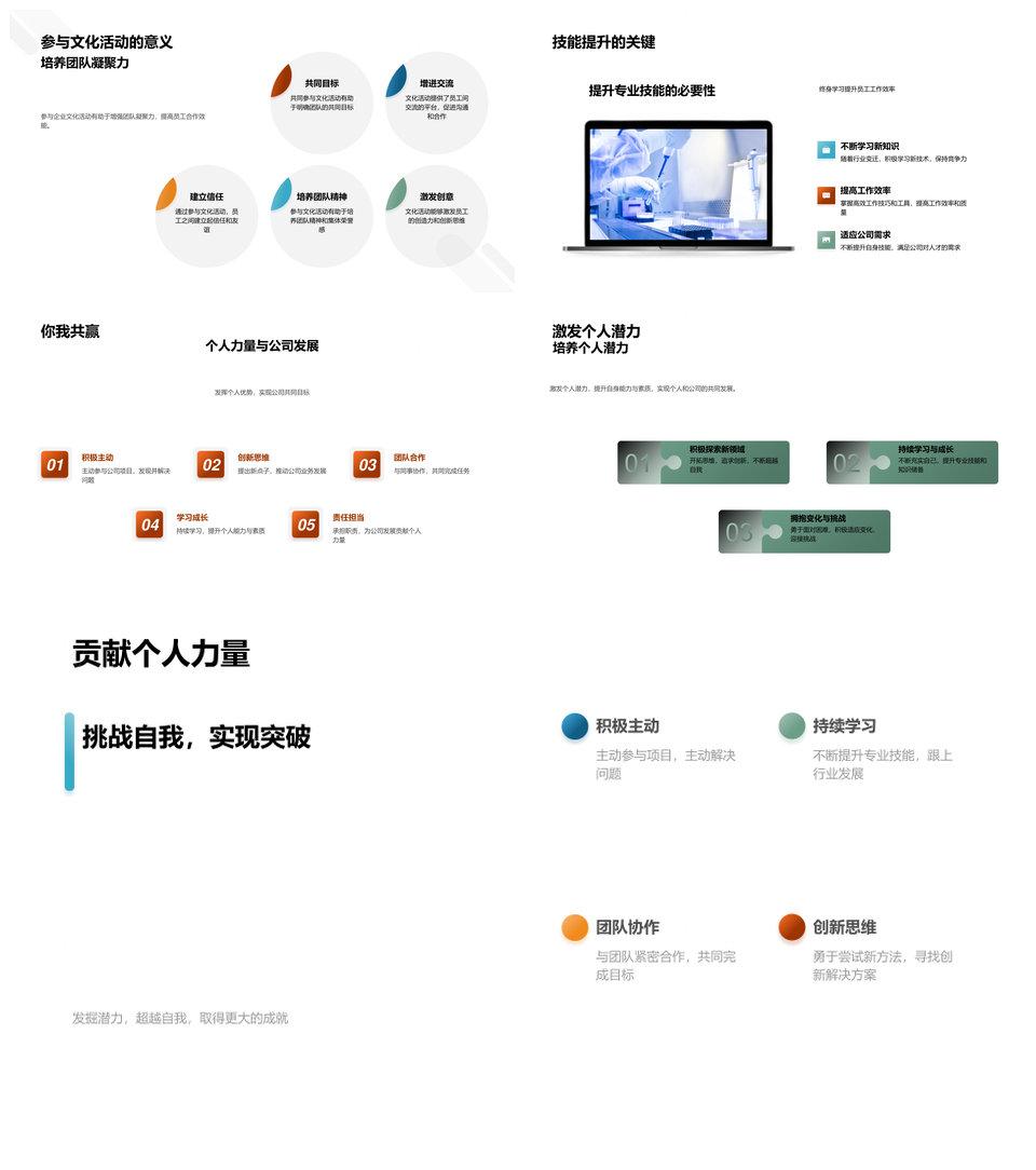 2025企业文化驱动品质保障发展历程PPT模板