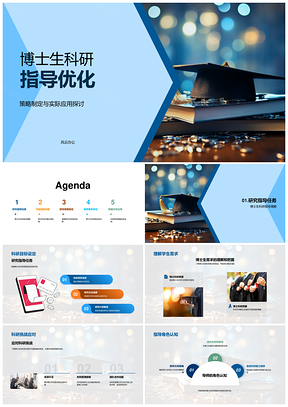博士生科研指导优化与挑战应对策略PPT模板